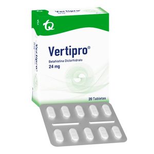 Vertipro Betahistina 24 Mg X 20 Tabl