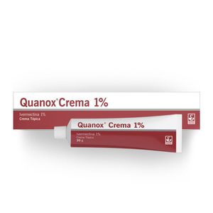 Quanox Ivermectina 1% Crema Topica 1% X 30 Gr