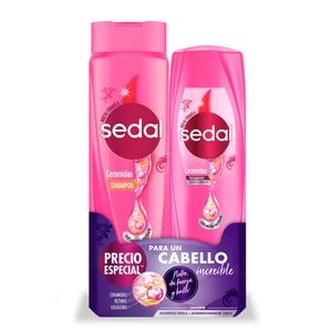 Shampoo Sedal Ceramidas X 400 Ml + Acondicionador X 340 Ml Precio Especial