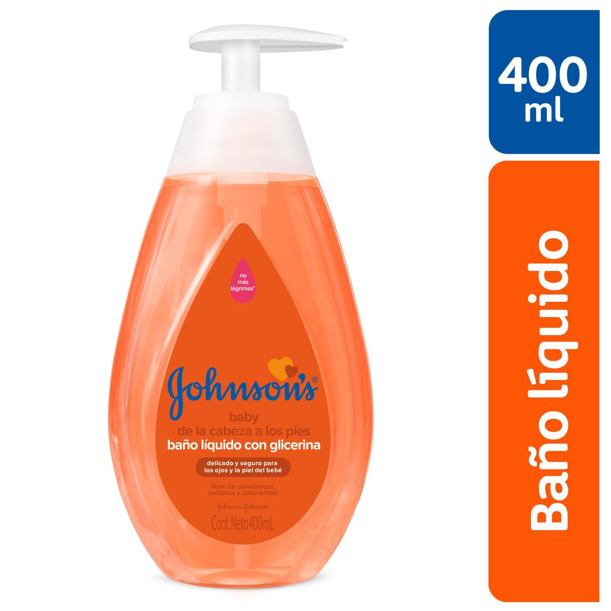 Bano Liquido Johnson Cabeza A Pies Frasco X 400 Ml 2011