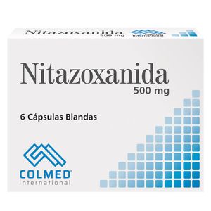 Nitazoxanida 500 Mg X 6 Cap