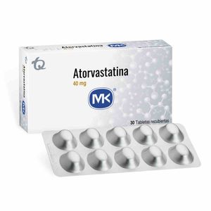 Atorvastatina 40 Mg X 30 Tabl