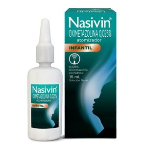Nasivin Infantil Oximetazolina Spray Nasal X 15 Ml