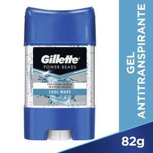 Desodorante Gillette Gel Power Beads Cool Wave X 82 Ml