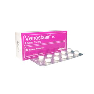Venostasin Escina 15 Mg  X 30 Cap