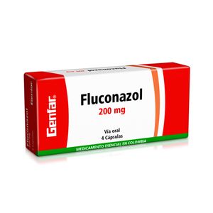 Fluconazol 200 Mg X 4 Cap