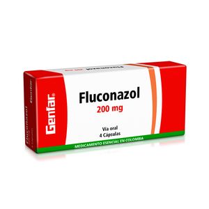 Fluconazol 200 Mg Caja X 4 Cap