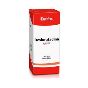 Desloratadina 0.05% Jarabe X 60 Ml