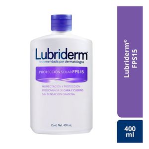 Crema Lubriderm Uv-15 X 400 Ml