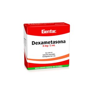 Dexametasona 8 Mg X 10 Amp