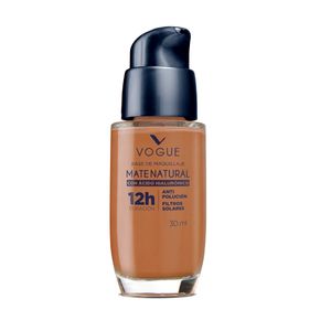 Base Maquillaje Vogue Mate Natural Canela