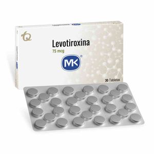 Levotiroxina 75 Mcg X 30 Tabl