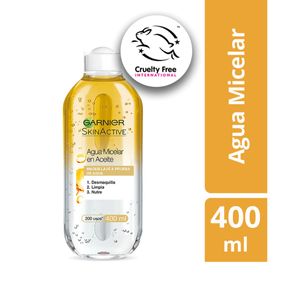 Agua Micelar Garnier Bifasica X 400 Ml