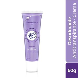 Desodorante Lady Speed Stick Crema Derma Hair Minimizer X 60 Gr