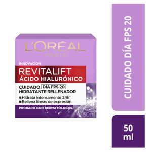 Revitalift Acido Hialuronico Crema Facial Dia Spf 20 X 50 Ml