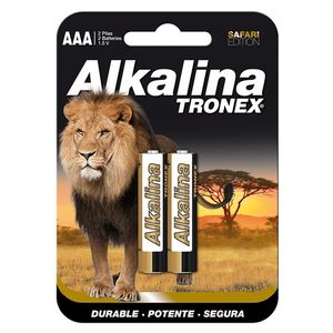 Pila Alkalina Tronex Aaa Blister X 2 Und