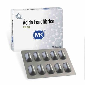 Acido Fenofibrico 135 Mg X 30 Cap