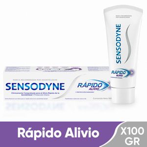 Crema Dental Sensodyne Rapido Alivio X 100 Gr