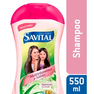 Shampoo Savital Multivitaminas X 550 Ml