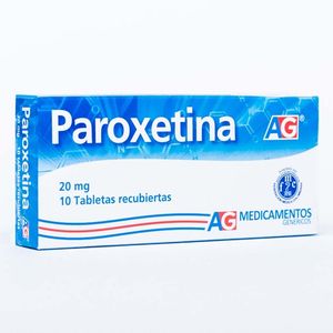 Paroxetina 20 Mg X 10 Tabl