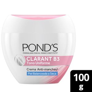 Crema Ponds Clarant B3 Piel Normal A Seca X 100 Gr