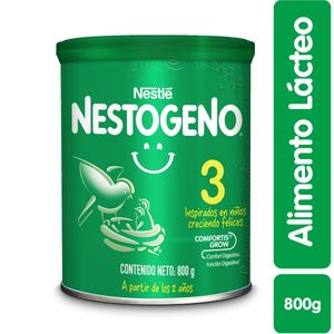 Alimento Lacteo Nestogeno 3 X 800 Gr