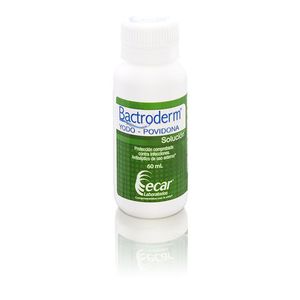 Bactroderm Yodopovidona Solucion X 60 Ml