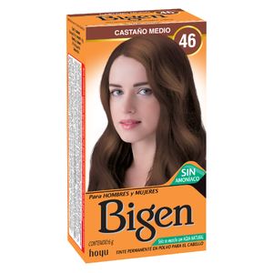 Tinte Bigen Kit 46 Castano Medio