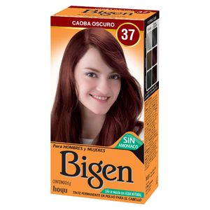 Tinte Bigen Matices Kit 37 Caoba Oscuro