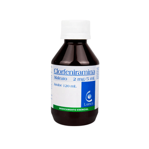 Clorfeniramina Jarabe Frasco X 120 Ml