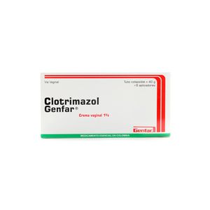 Clotrimazol 1% Crema Vaginal X 40 Gr