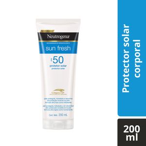 Protector Solar Neutrogena Sun Fresh Spf 50 X 200 Ml