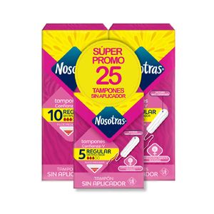 Tampon Nosotras Regular Oferta Pague 20 Lleve 25