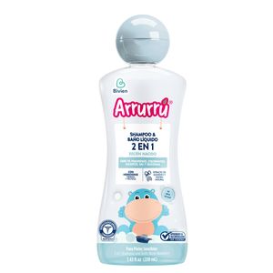 Shampoo Y Bano Liquido Arrurru 2 En 1 Recien Nacido X 220 Ml