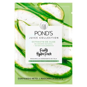 Mascarilla Ponds Fruity Hydra Fresh Aloe Sobre X 26 Gr