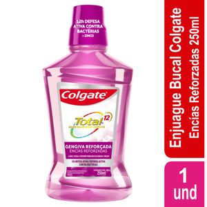 Enjuague Bucal Colgate Total 12 Encias Reforzadas X 250 Ml