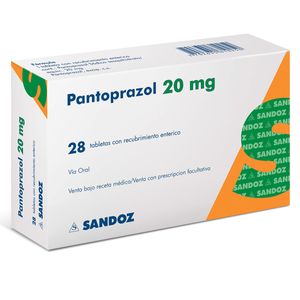 Pantoprazol 20 Mg Caja X 28 Tabl