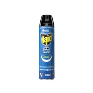 Raid Insecticida Zancudos Y Moscas Aerosol X 285 Ml