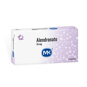 Alendronato 70 Mg X 4 Tabl