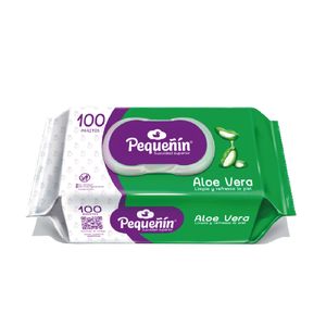 Toallas Humedas Pequenin Aloe X 100 Und