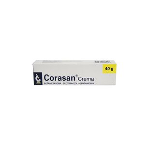 Corasan Betametasona/clotrimazol/gentamicina 0.05/1/0.1 % Crema X 20 Gr