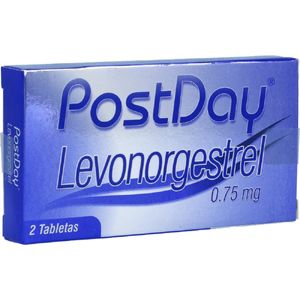 Postday Levonorgestrel 0.75 Mg X 2 Tabl