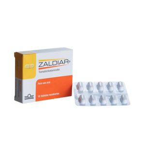 Zaldiar Acetaminofen/tramadol 325/37.5 Mg X 10 Tabl