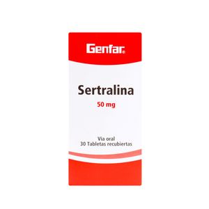 Sertralina 50 Mg Caja X 30 Tabletas