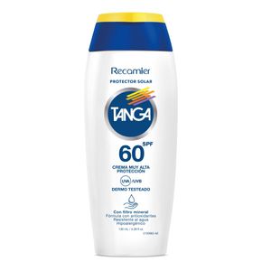 Protector Solar Tanga Spf 60 Crema X 130 Ml