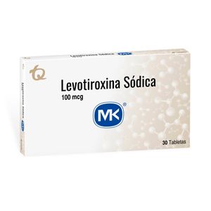 Levotiroxina 100 Mcg X 30 Tabl