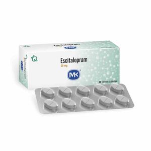 Escitalopram 20 Mg X 30 Tabl