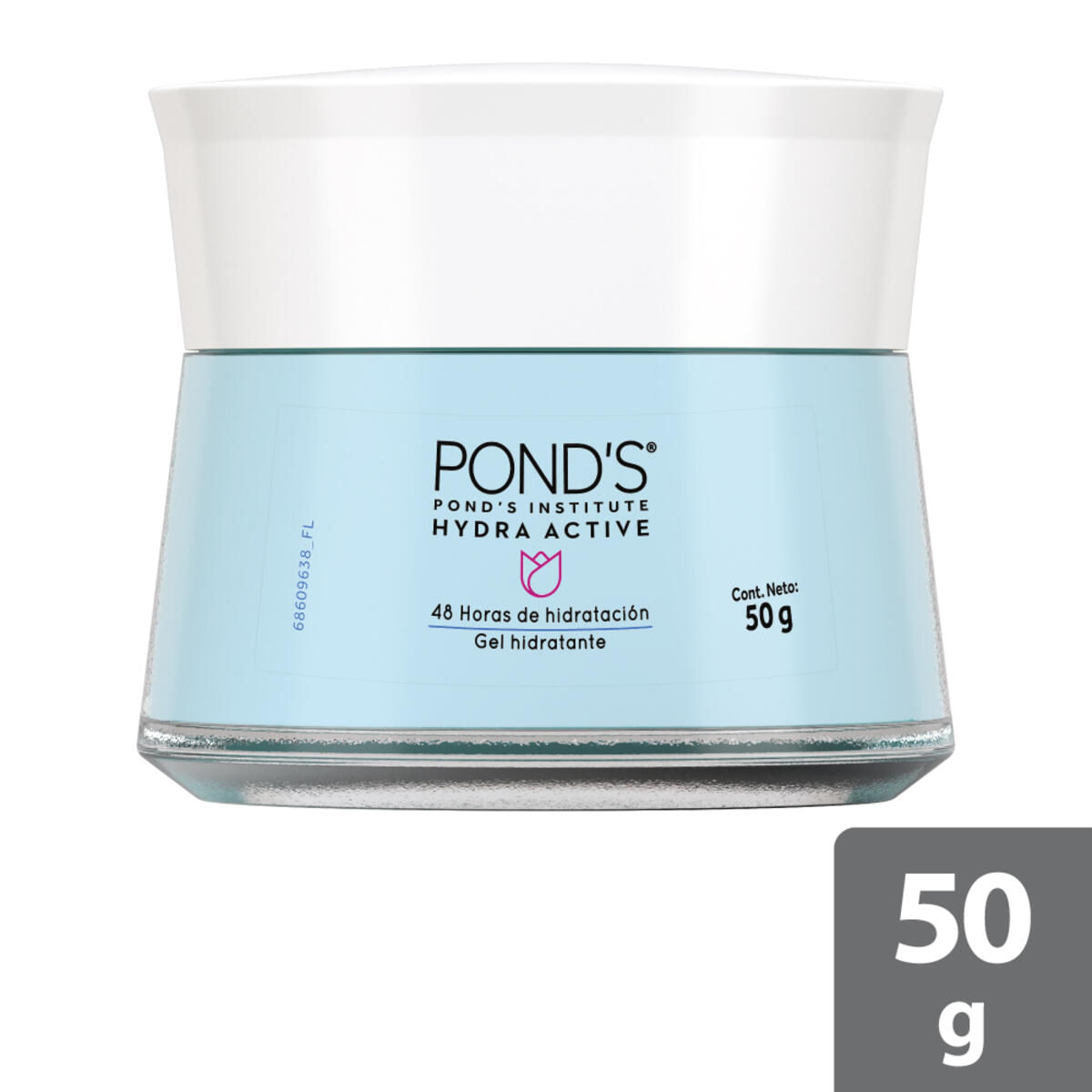 Gel Hidratante Ponds Hydra Active Acido Hialuronico Pote X 50 Gr