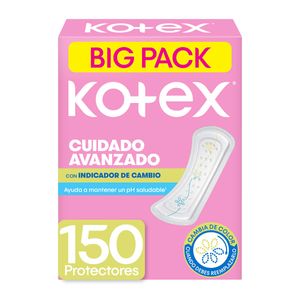 Protectores Diarios Kotex Indicador Ph X 150 Und