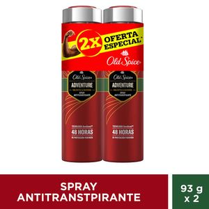 Desodorante Old Spice Aerosol Adventure X 150 Ml 2 Oferta Especial